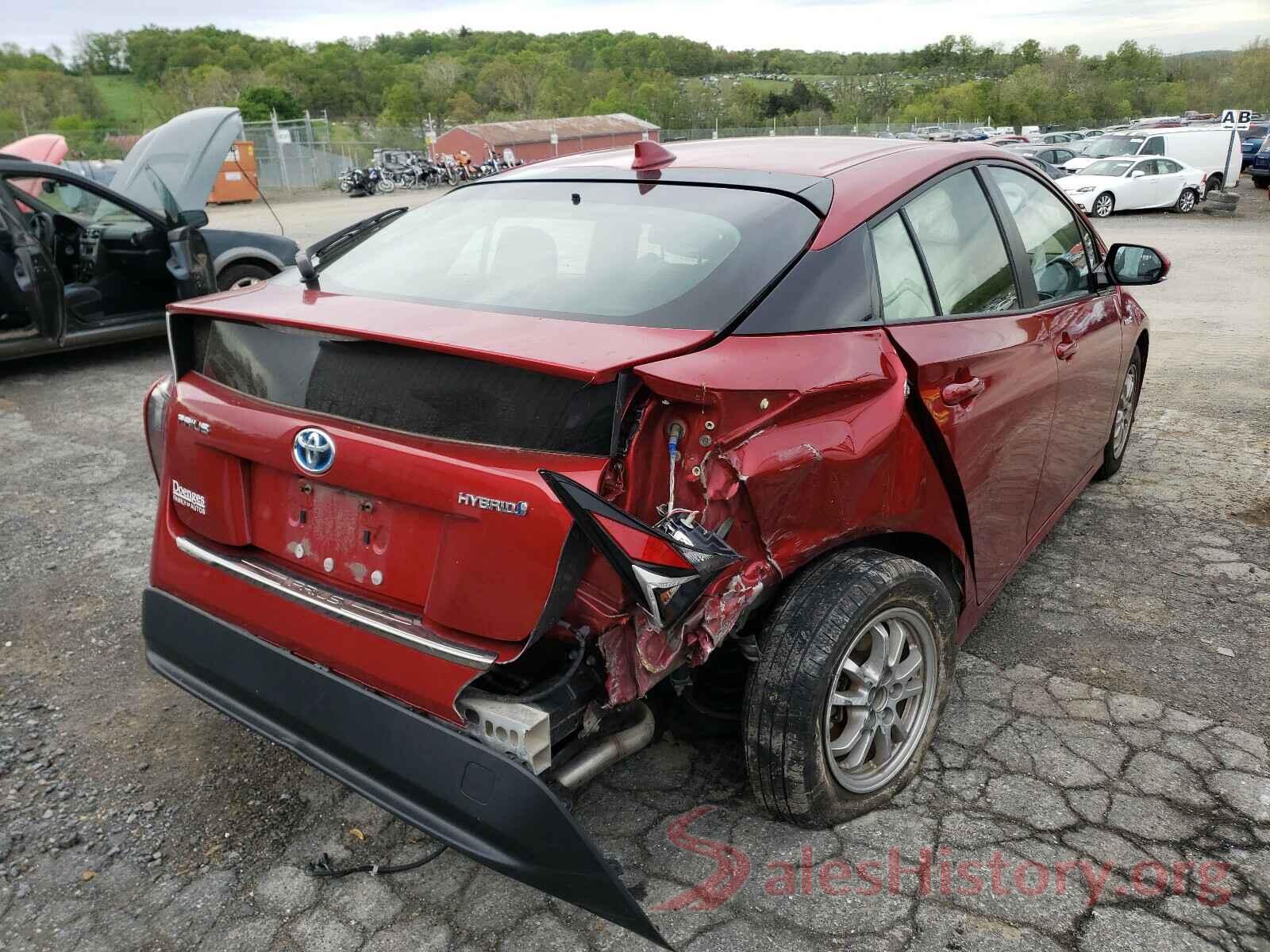 JTDKARFU2G3513277 2016 TOYOTA PRIUS