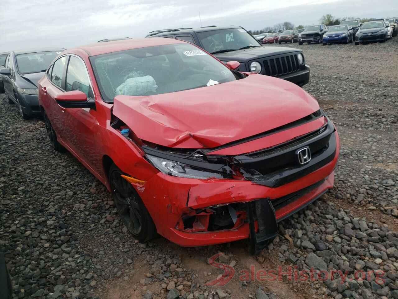 2HGFC2F81KH516667 2019 HONDA CIVIC