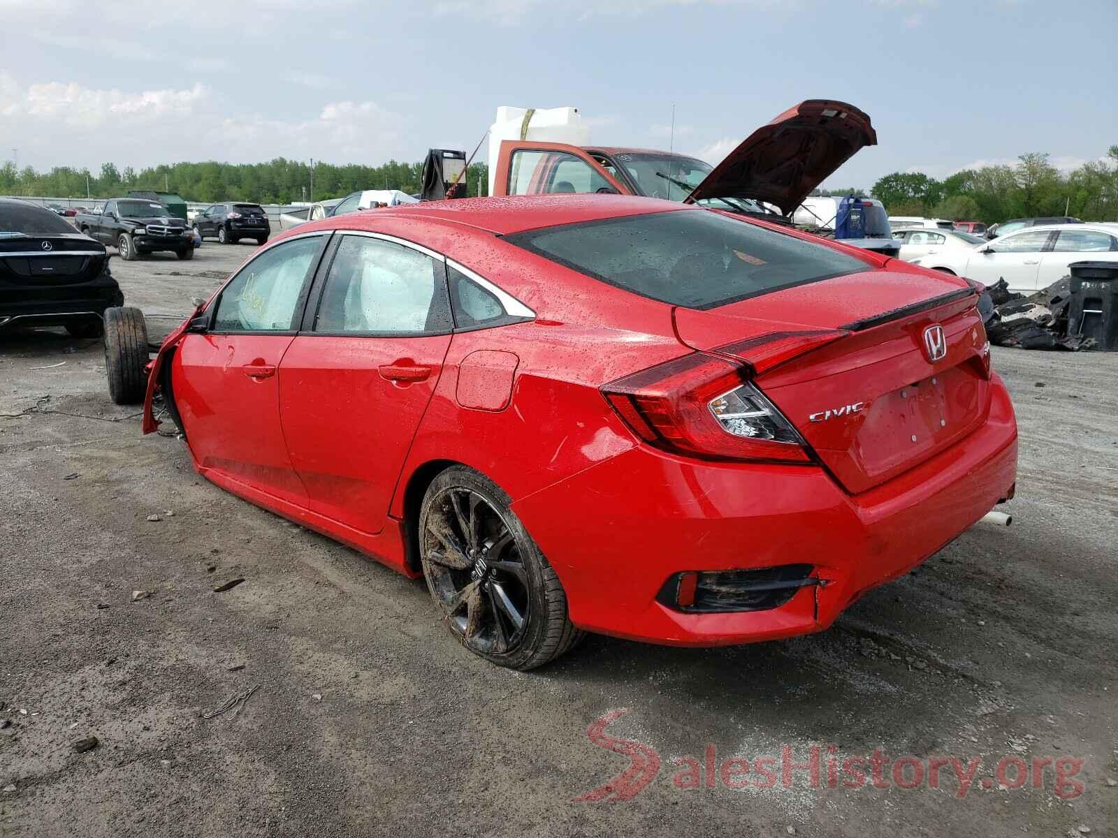 2HGFC2F88KH535068 2019 HONDA CIVIC