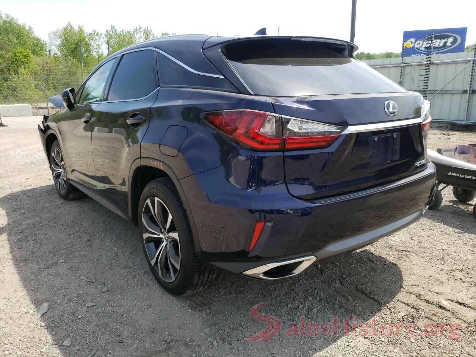 2T2BZMCA1HC087446 2017 LEXUS RX350