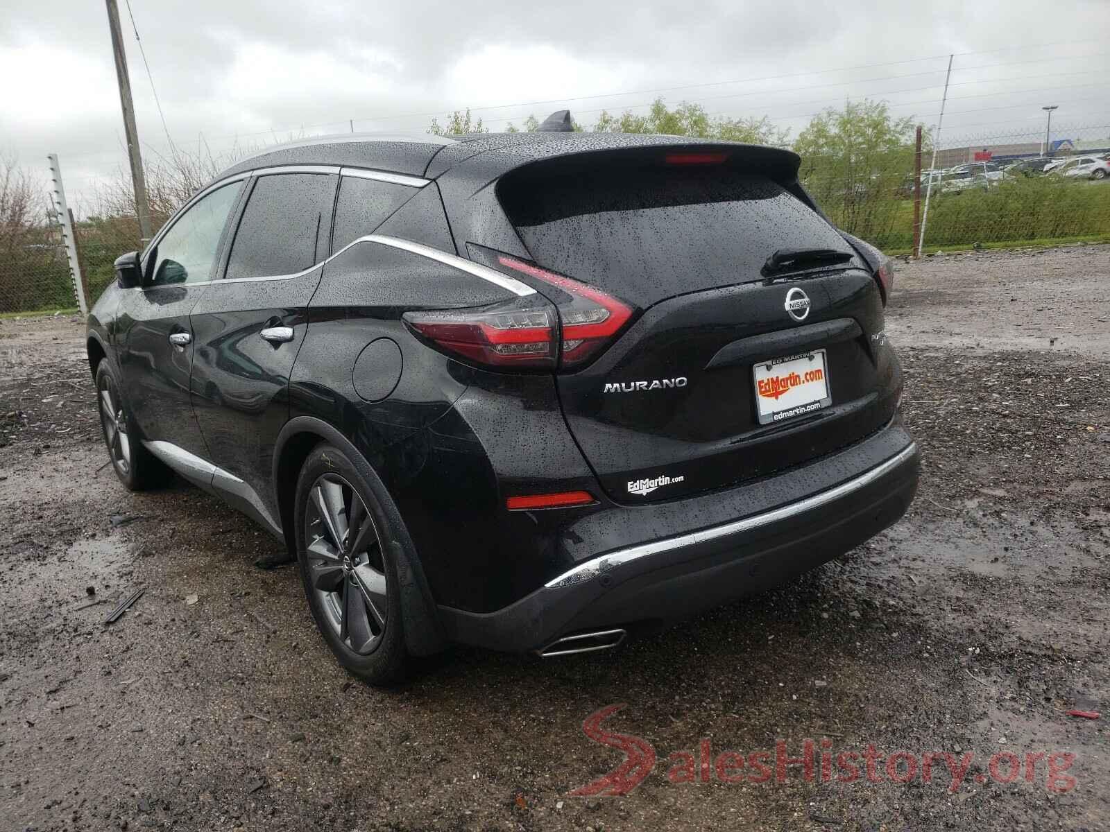 5N1AZ2MS3KN118403 2019 NISSAN MURANO