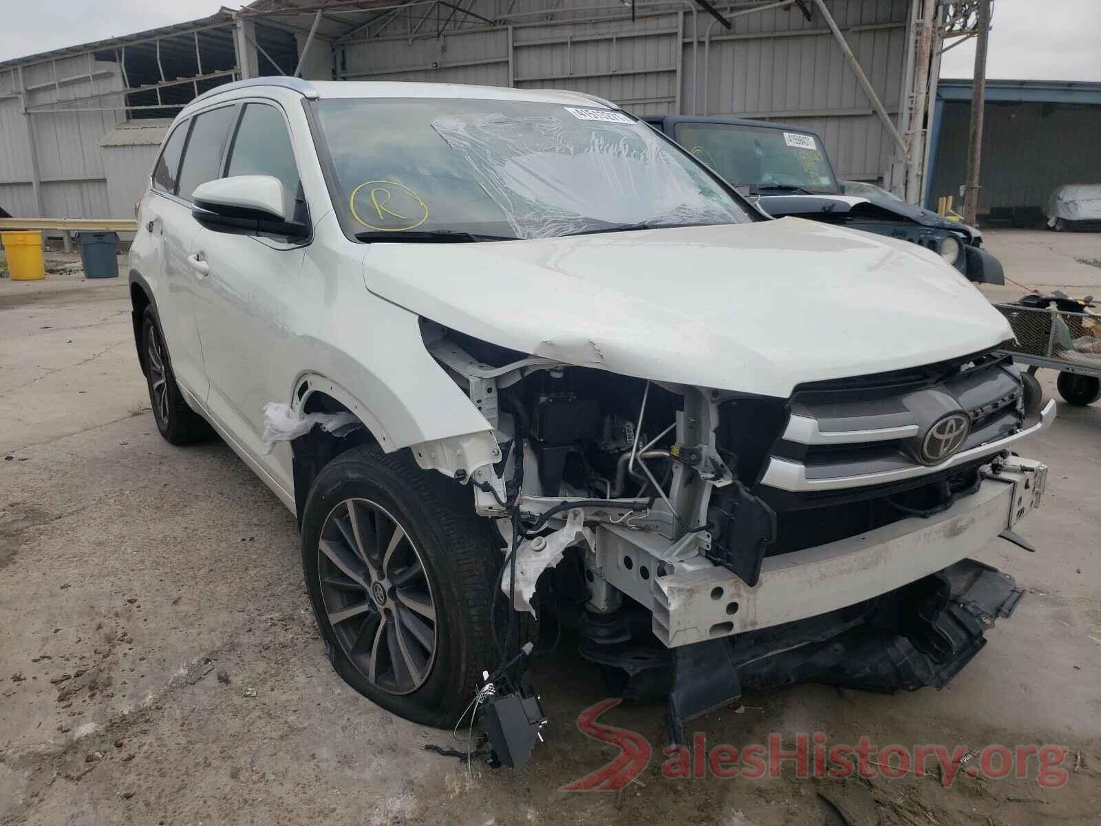 5TDJZRFH7JS527298 2018 TOYOTA HIGHLANDER