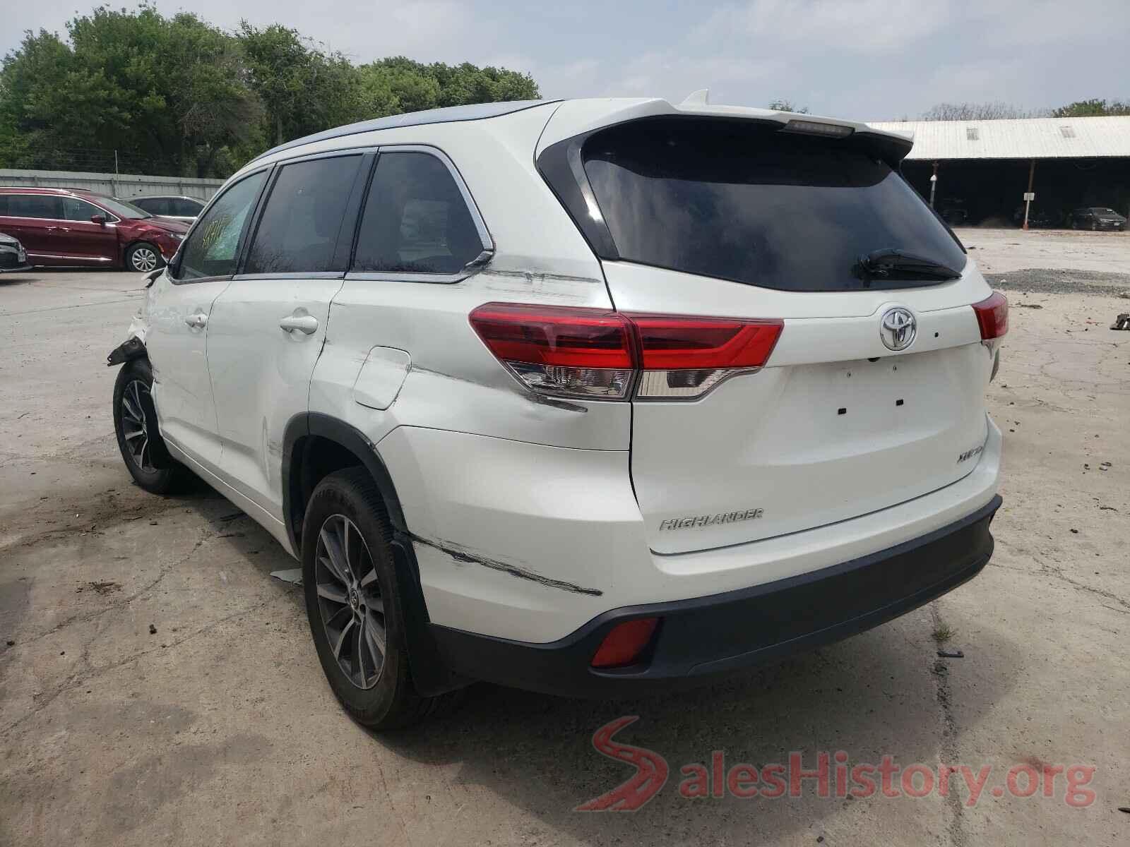 5TDJZRFH7JS527298 2018 TOYOTA HIGHLANDER