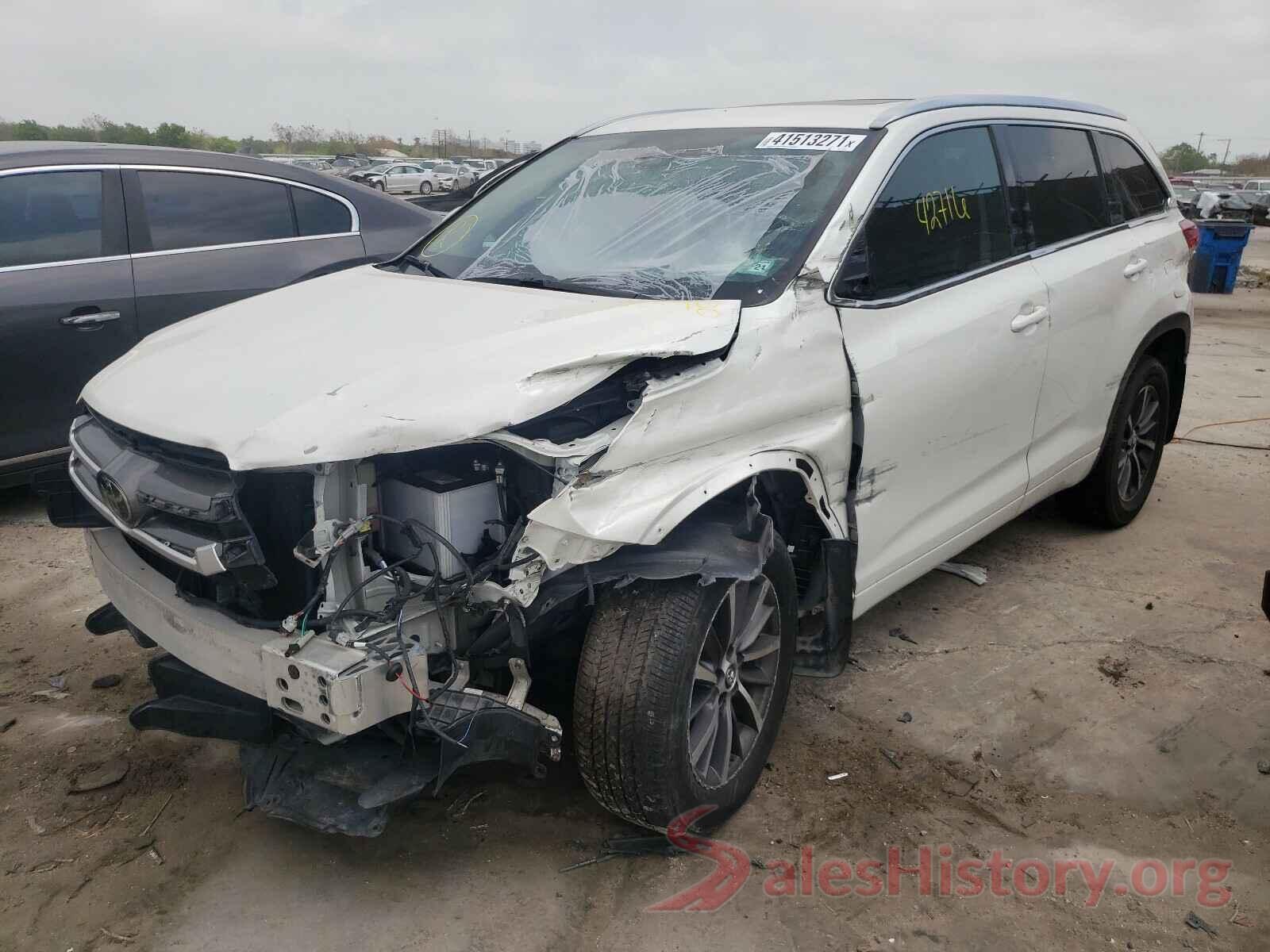 5TDJZRFH7JS527298 2018 TOYOTA HIGHLANDER