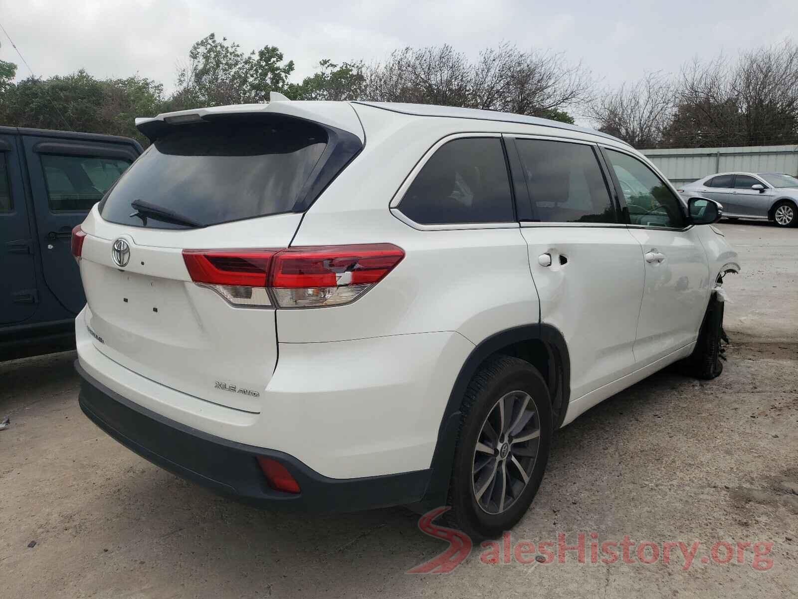 5TDJZRFH7JS527298 2018 TOYOTA HIGHLANDER