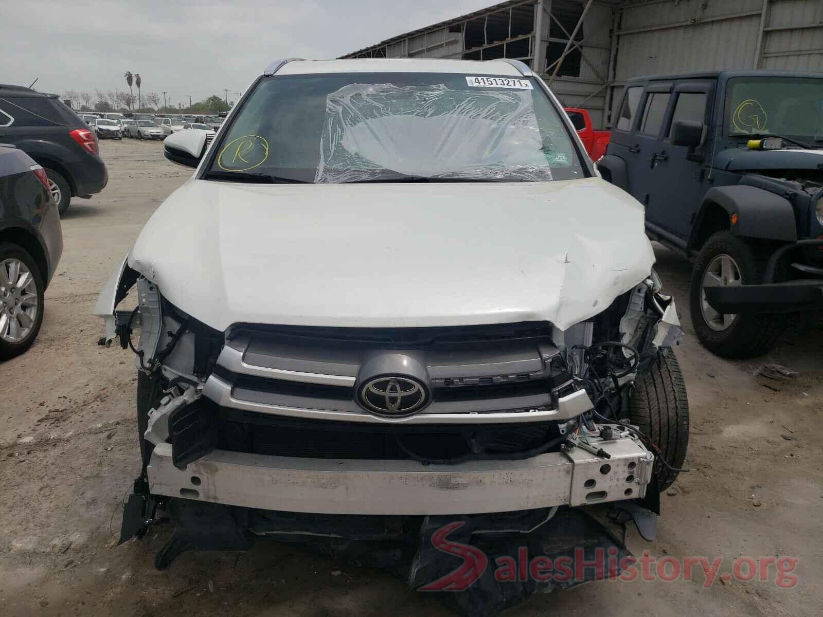 5TDJZRFH7JS527298 2018 TOYOTA HIGHLANDER