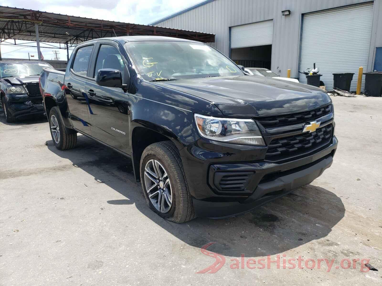 1GCGSBEN5M1167236 2021 CHEVROLET COLORADO