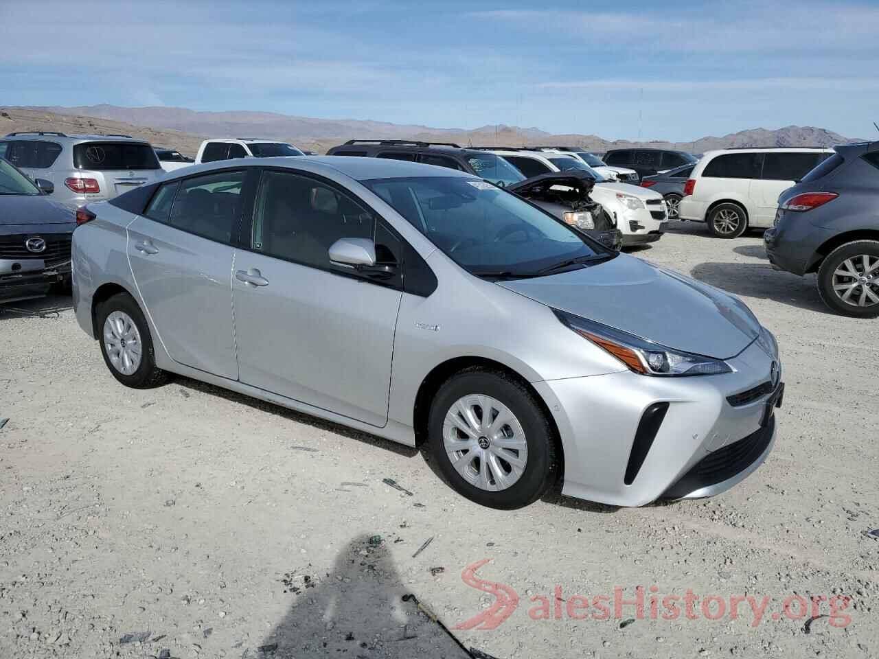 JTDKARFU1K3096873 2019 TOYOTA PRIUS