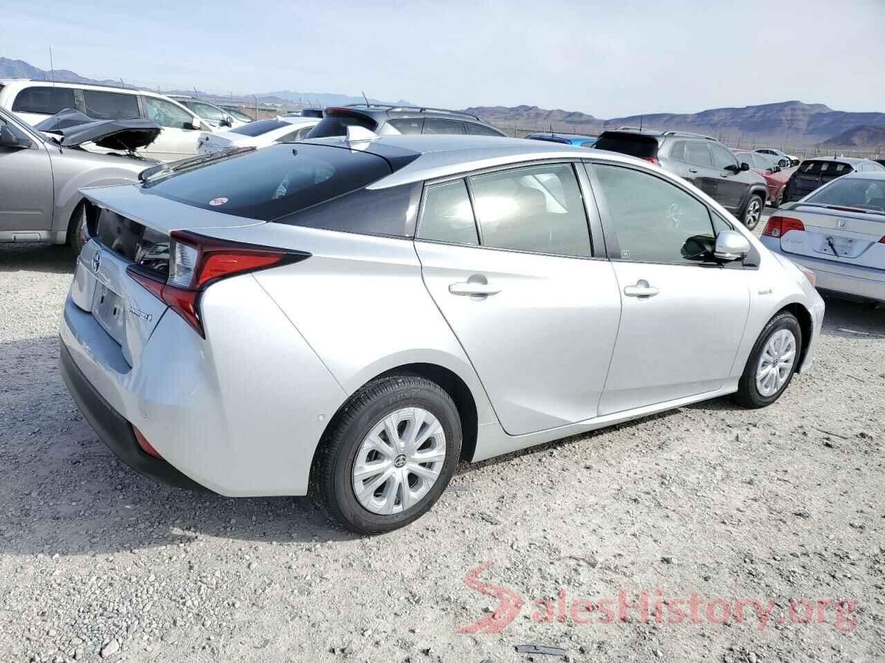 JTDKARFU1K3096873 2019 TOYOTA PRIUS