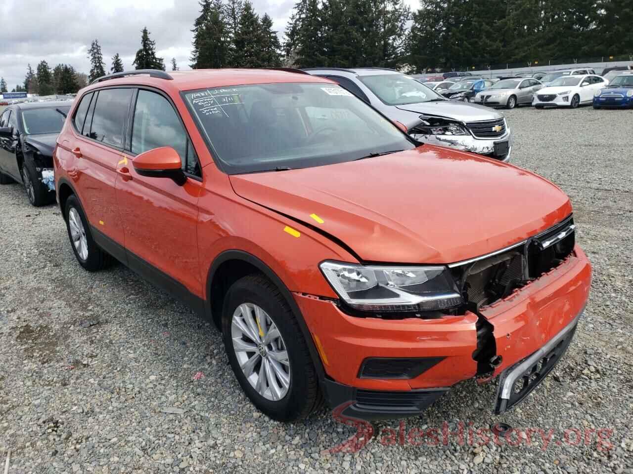 3VV0B7AX3KM118463 2019 VOLKSWAGEN TIGUAN