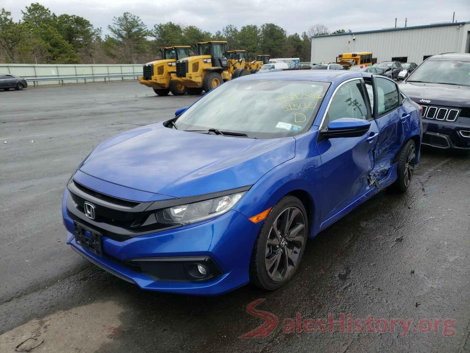 2HGFC2F84KH515027 2019 HONDA CIVIC