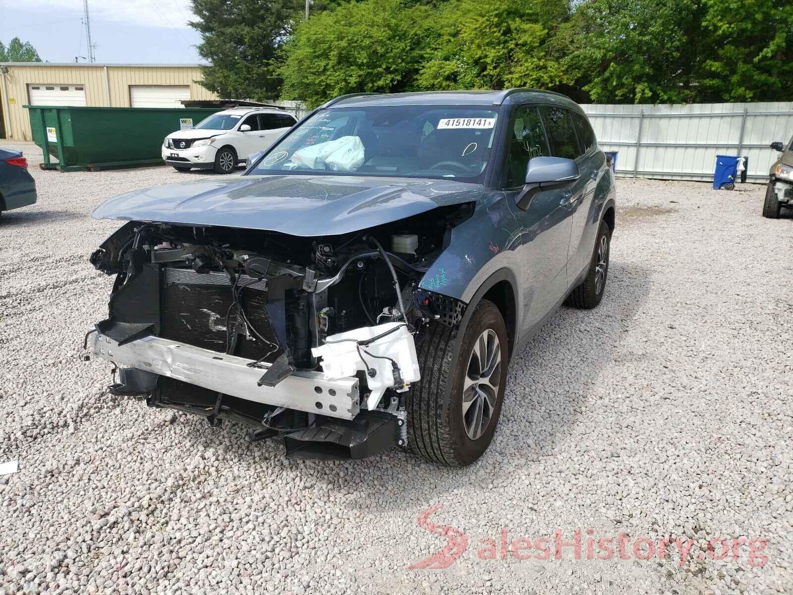 5TDGZRAH8LS028563 2020 TOYOTA HIGHLANDER