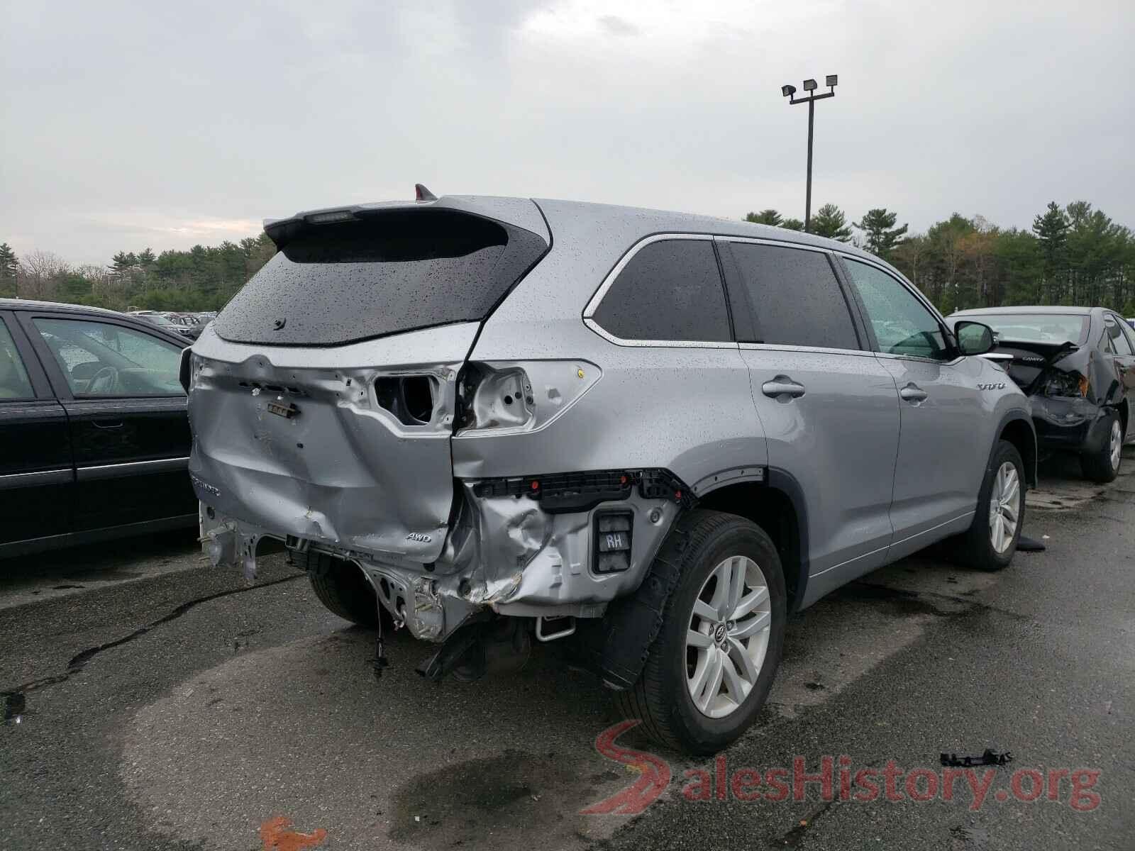 5TDBKRFH5GS276010 2016 TOYOTA HIGHLANDER