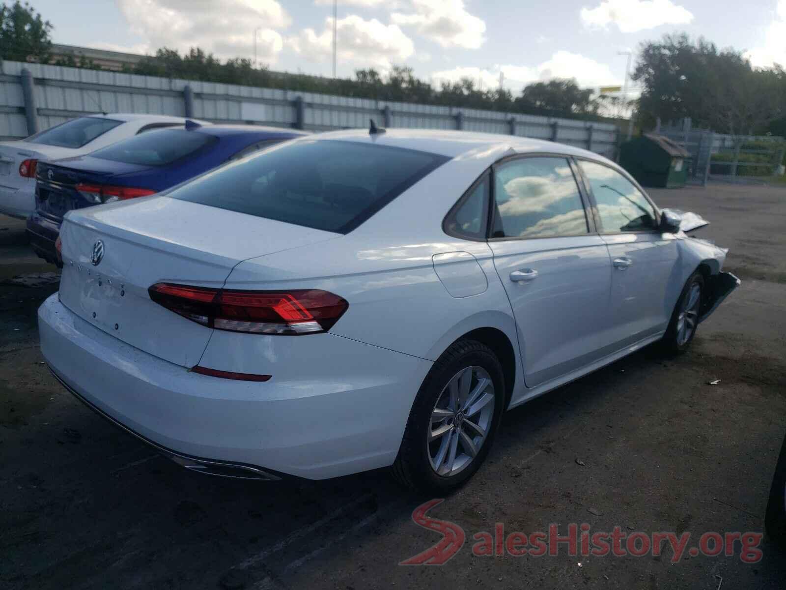 1VWAA7A34LC005205 2020 VOLKSWAGEN PASSAT