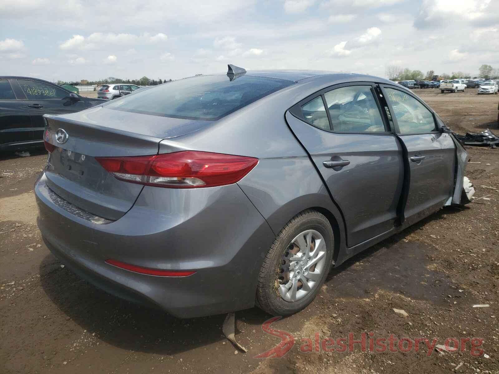 5NPD84LF7JH316016 2018 HYUNDAI ELANTRA