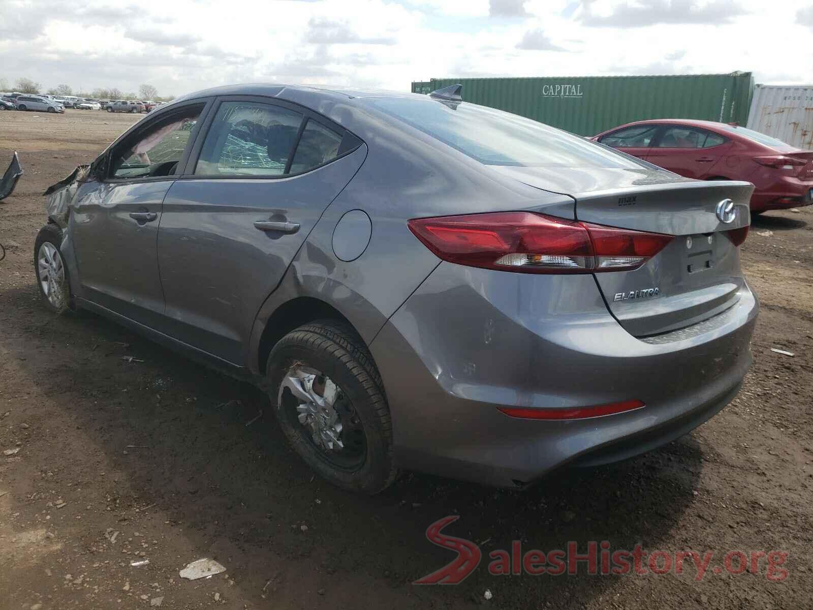 5NPD84LF7JH316016 2018 HYUNDAI ELANTRA