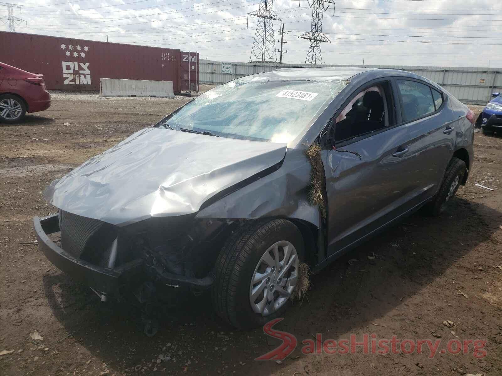 5NPD84LF7JH316016 2018 HYUNDAI ELANTRA