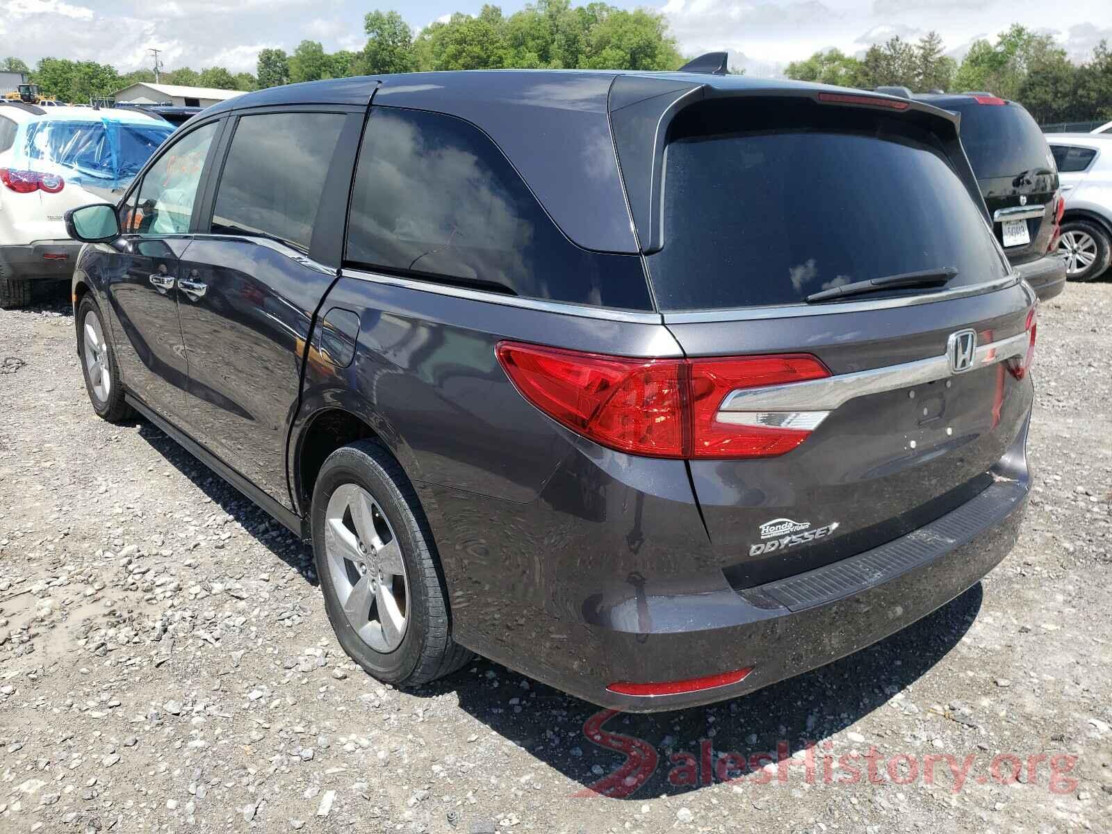 5FNRL6H59KB002884 2019 HONDA ODYSSEY