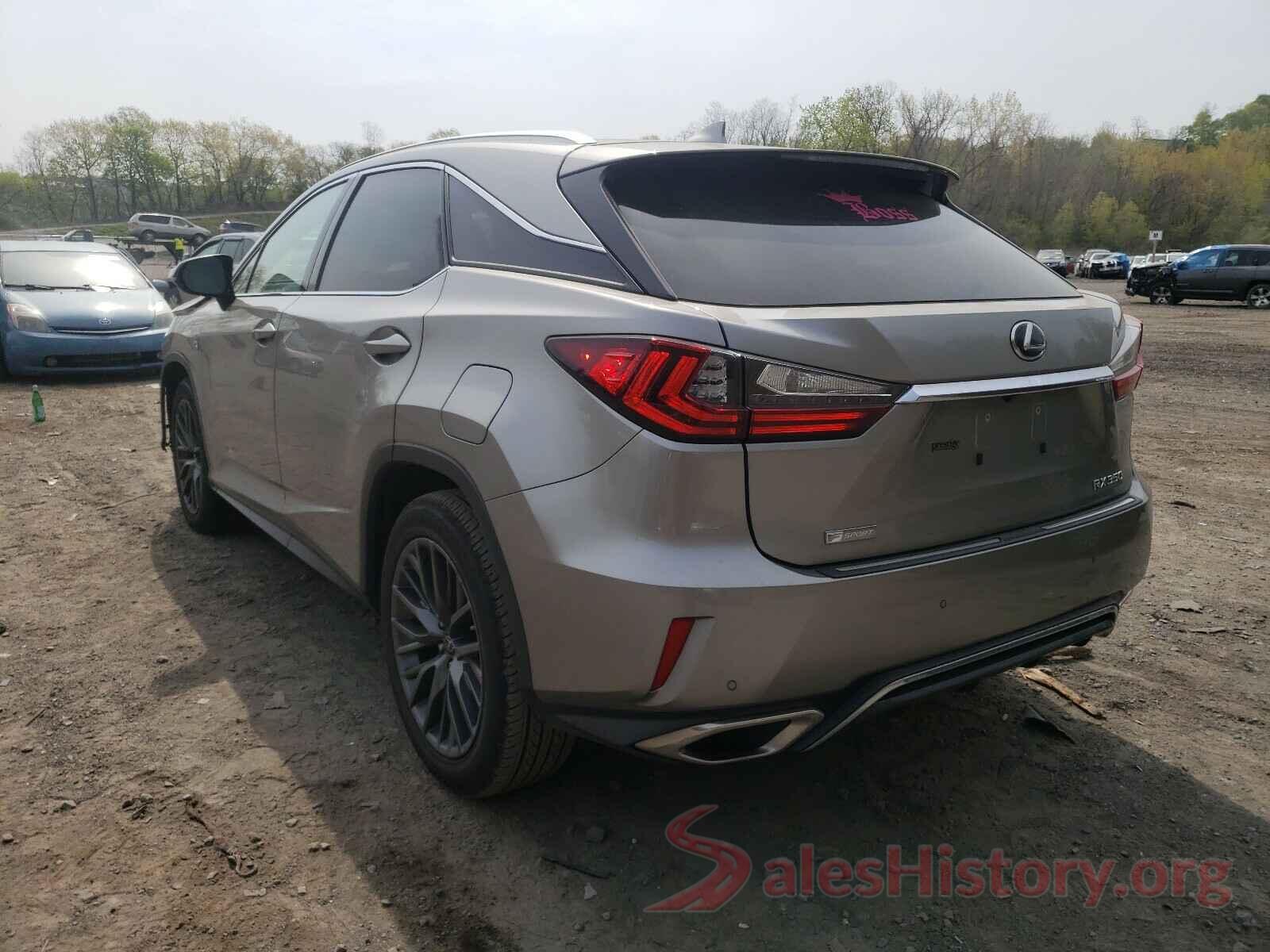 2T2BZMCA8HC112777 2017 LEXUS RX350