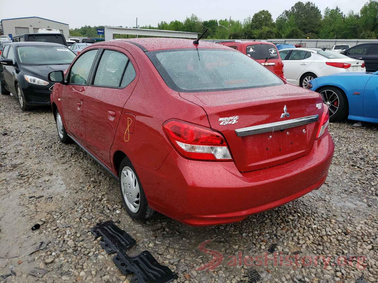 ML32F3FJ0LHF00308 2020 MITSUBISHI MIRAGE