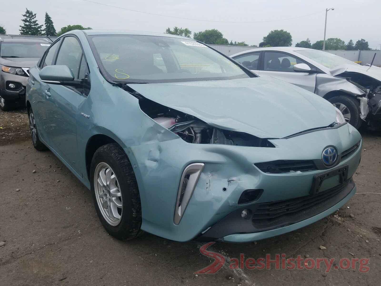 JTDL9RFU6K3004640 2019 TOYOTA PRIUS