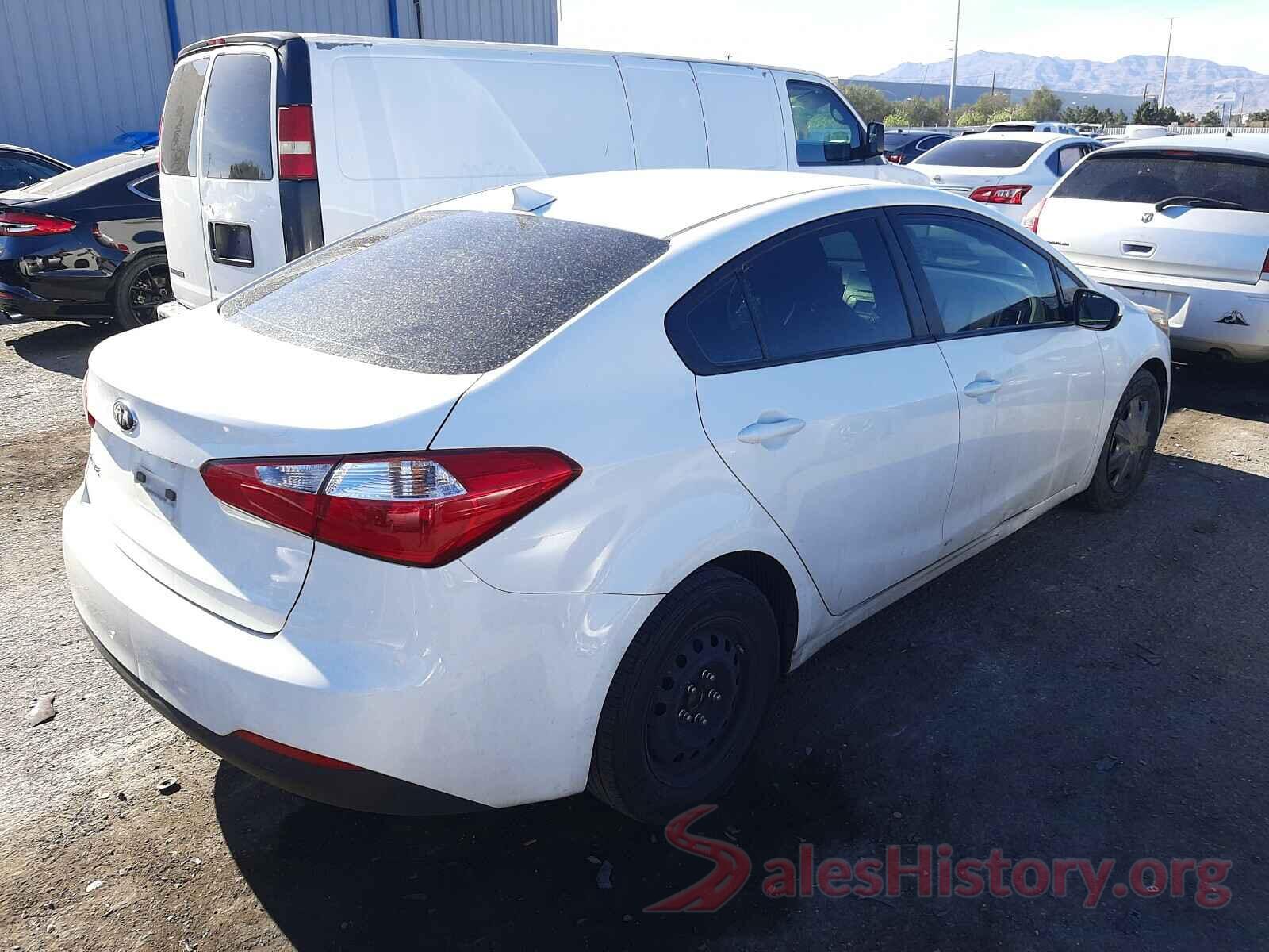 KNAFK4A6XG5533451 2016 KIA FORTE