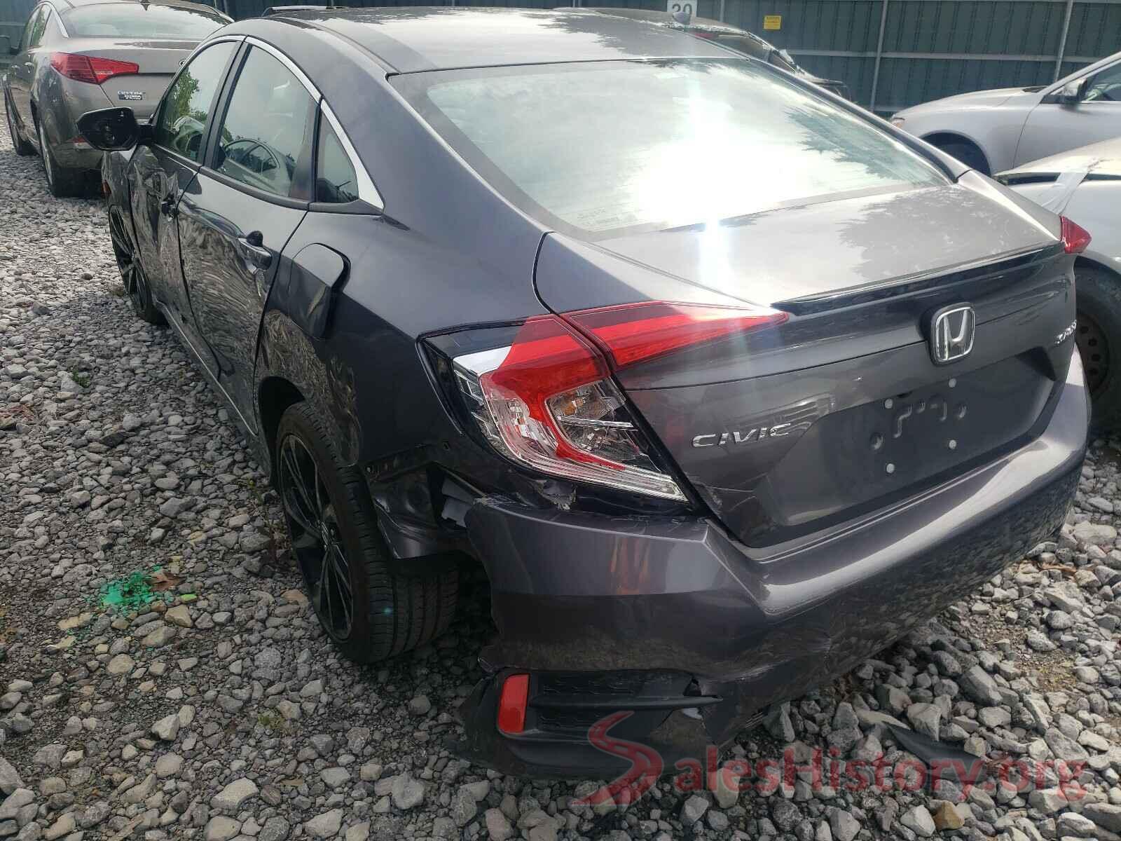 2HGFC2F87KH592085 2019 HONDA CIVIC