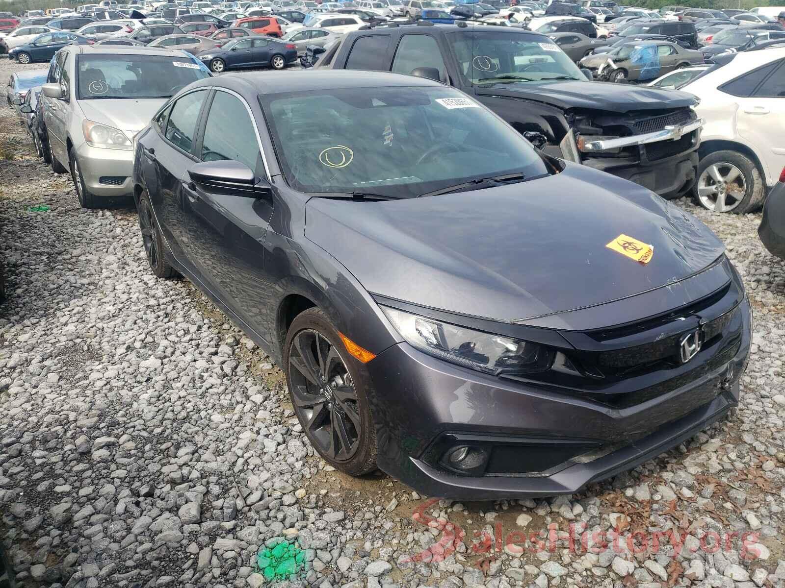 2HGFC2F87KH592085 2019 HONDA CIVIC