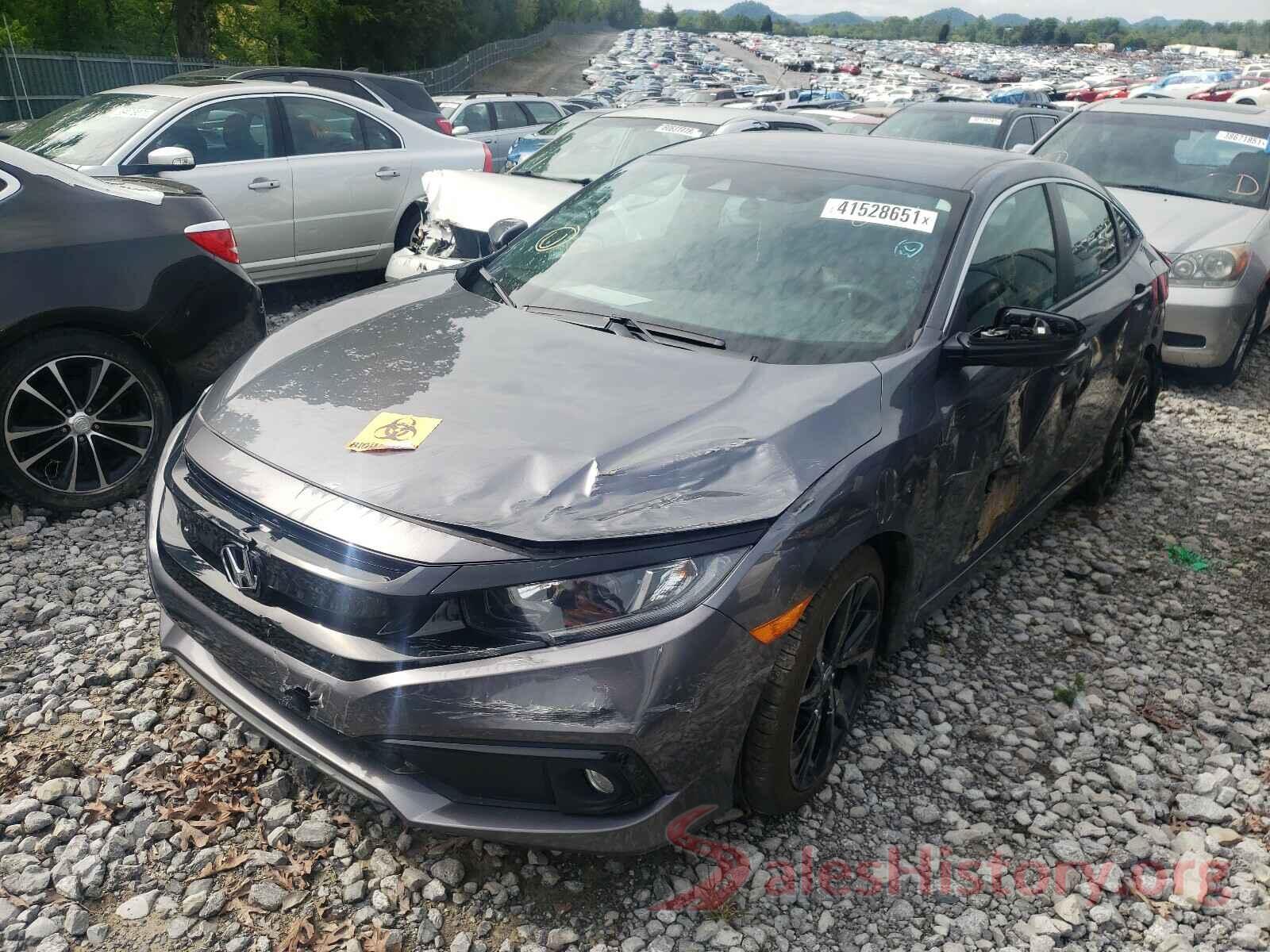 2HGFC2F87KH592085 2019 HONDA CIVIC