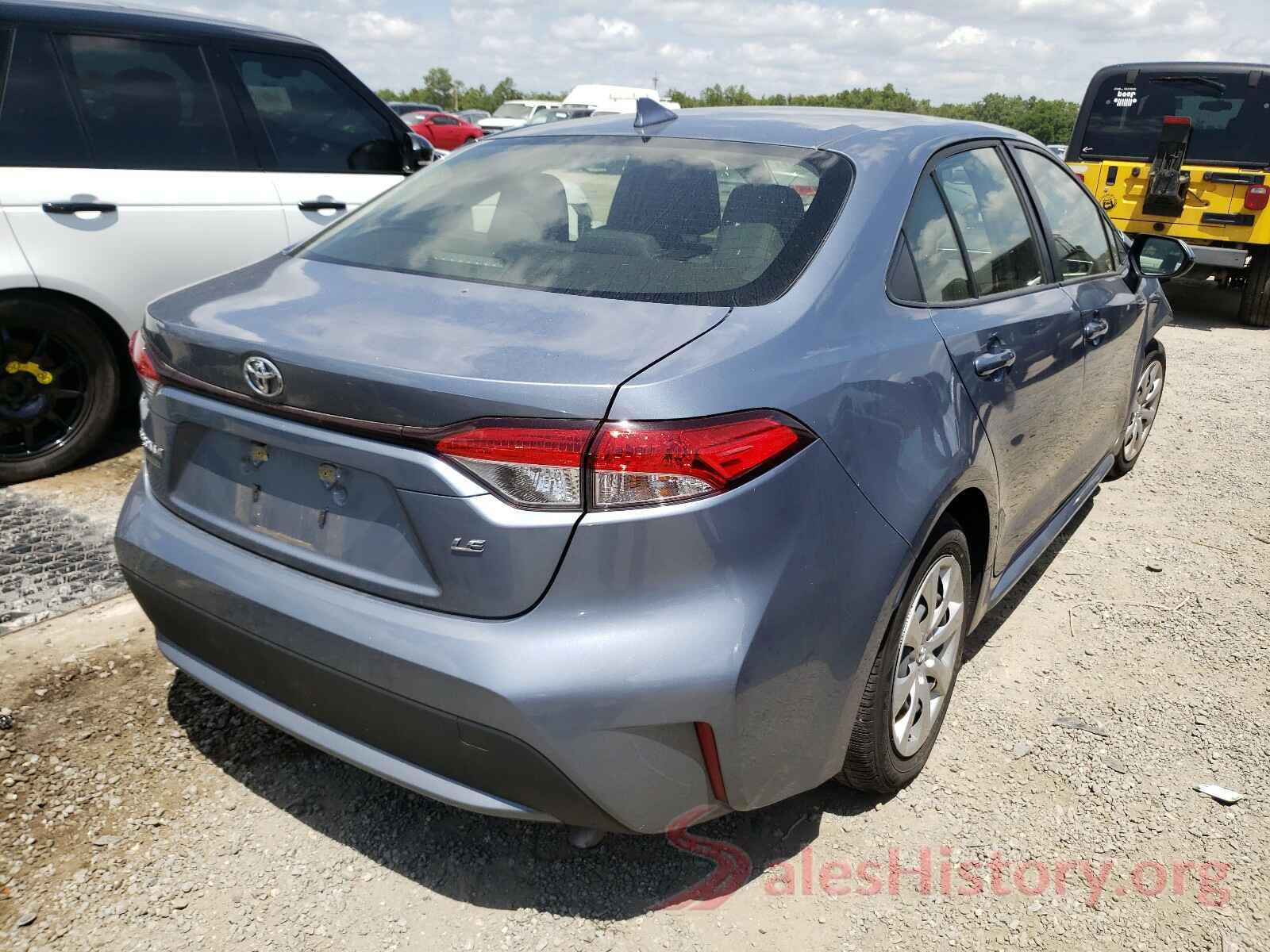 JTDEPRAE8LJ061854 2020 TOYOTA COROLLA