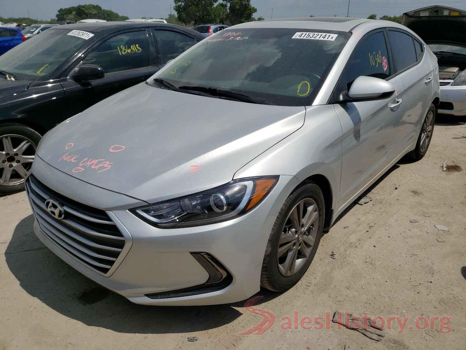 5NPD84LF2JH307708 2018 HYUNDAI ELANTRA