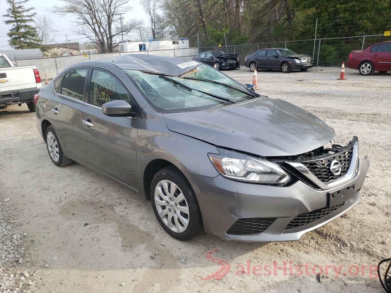 3N1AB7AP8KY208237 2019 NISSAN SENTRA