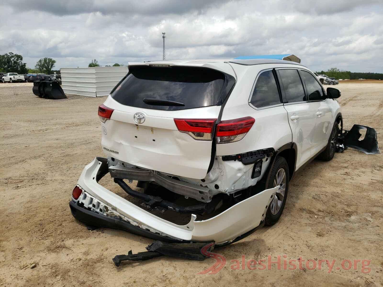 5TDZARFH1KS058141 2019 TOYOTA HIGHLANDER