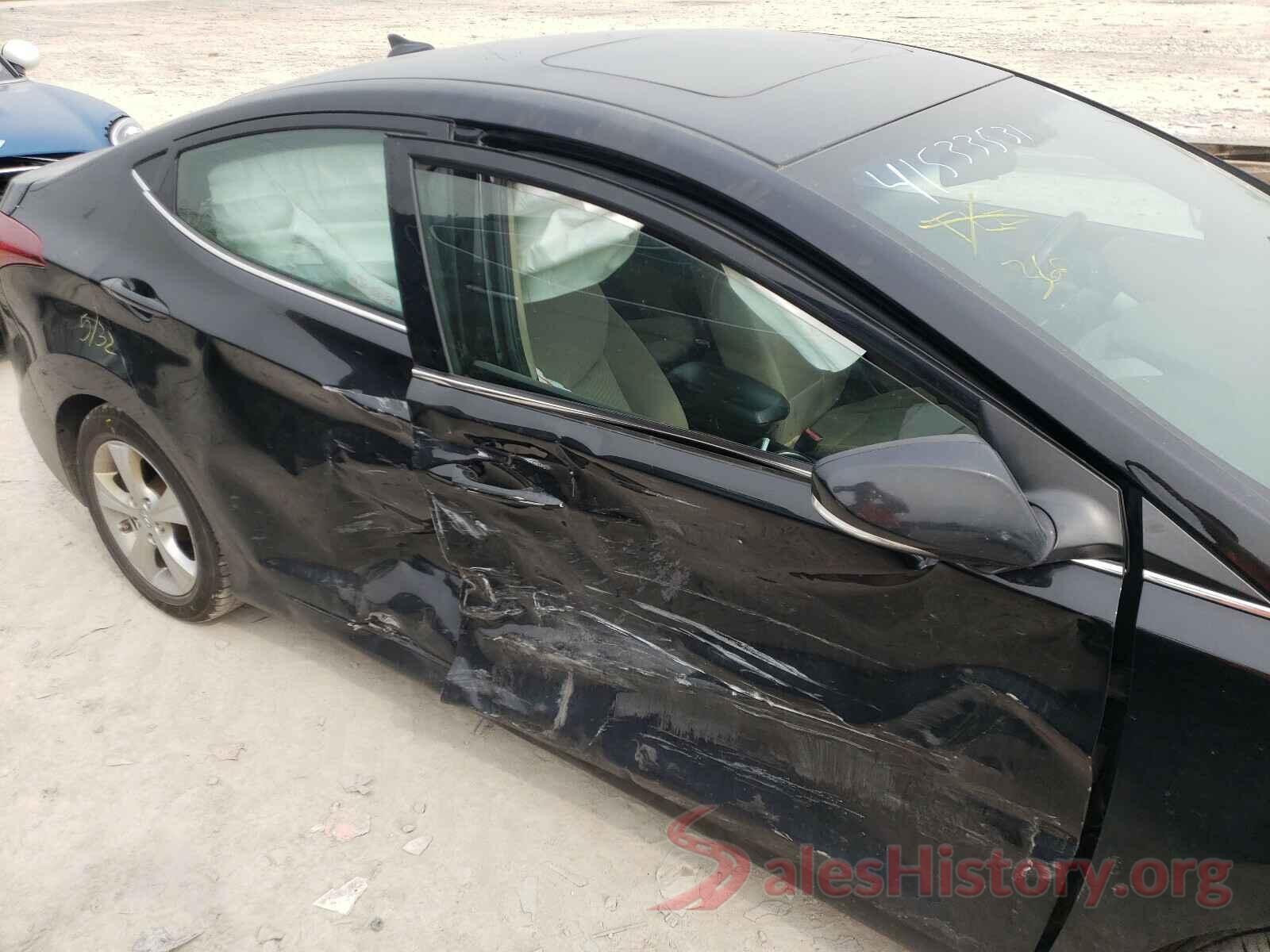 5NPDH4AE5GH677957 2016 HYUNDAI ELANTRA