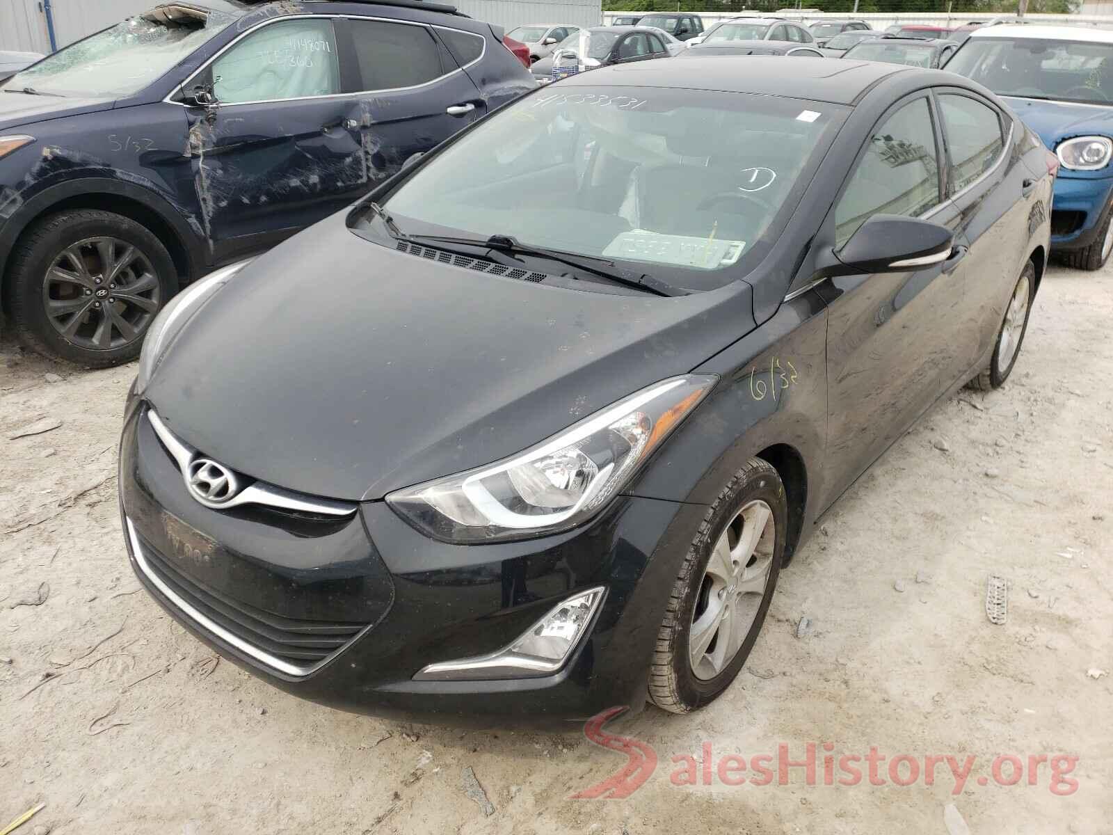 5NPDH4AE5GH677957 2016 HYUNDAI ELANTRA