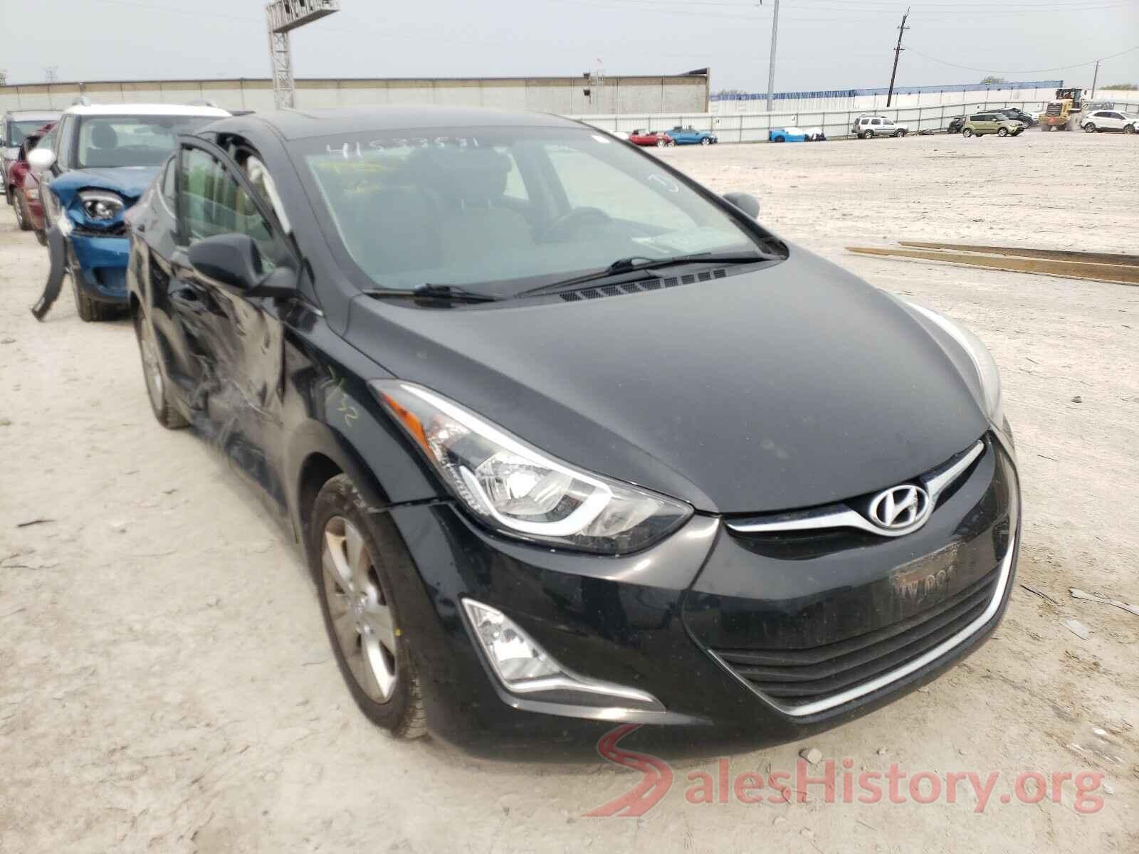 5NPDH4AE5GH677957 2016 HYUNDAI ELANTRA