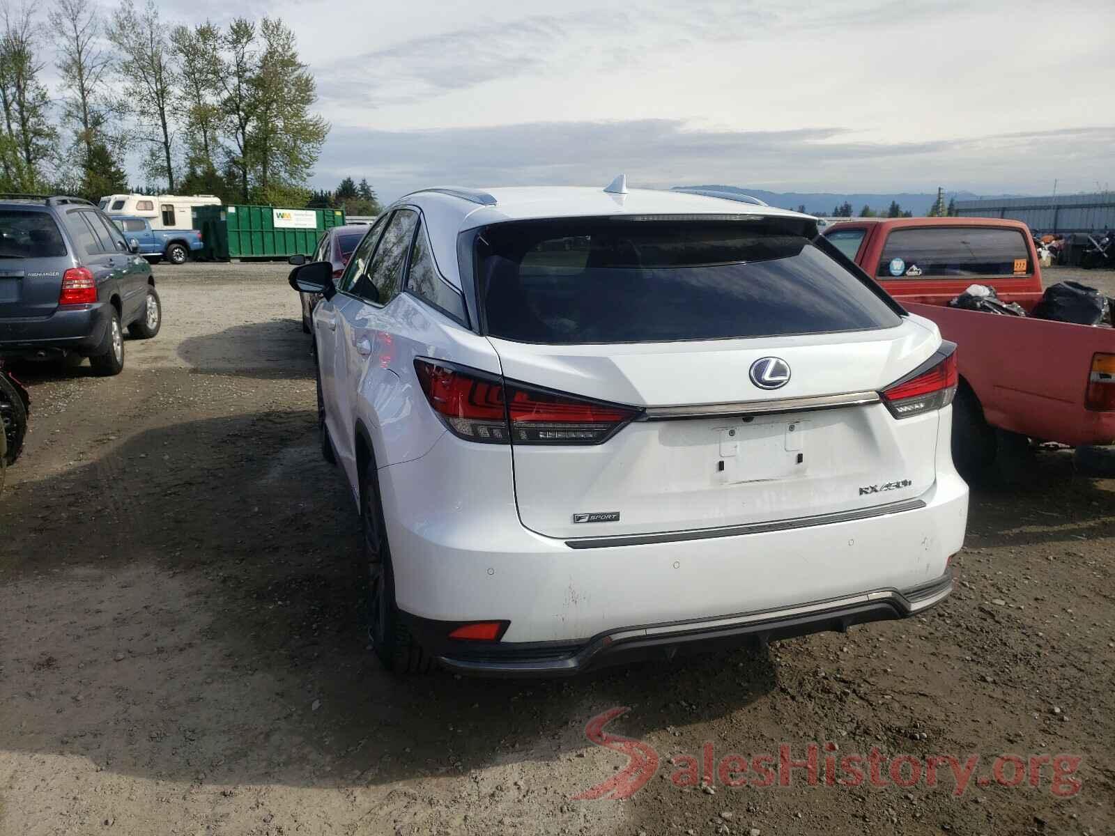 2T2YGMDA8LC051129 2020 LEXUS RX450