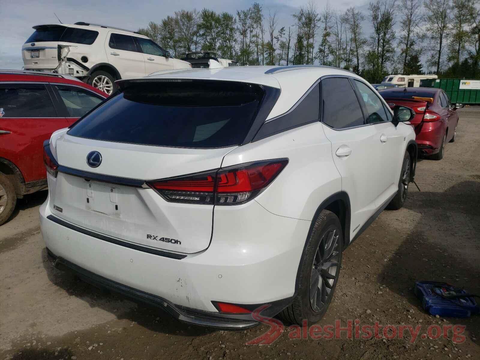 2T2YGMDA8LC051129 2020 LEXUS RX450