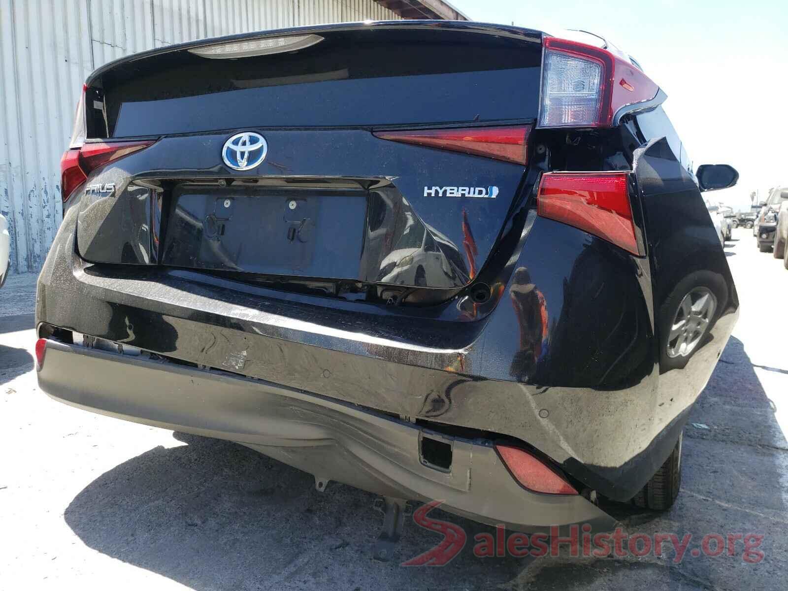 JTDKARFU4K3084538 2019 TOYOTA PRIUS