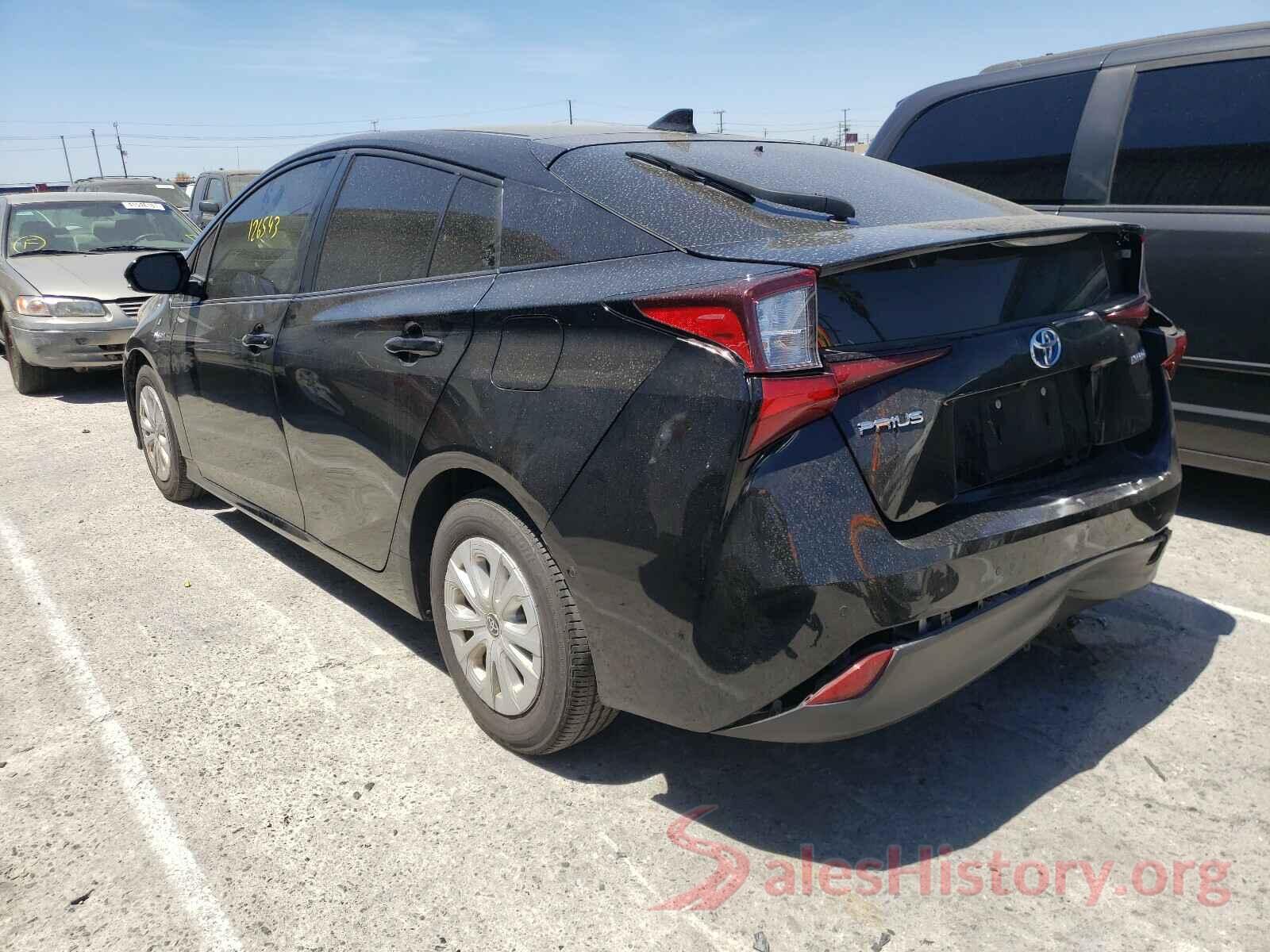 JTDKARFU4K3084538 2019 TOYOTA PRIUS