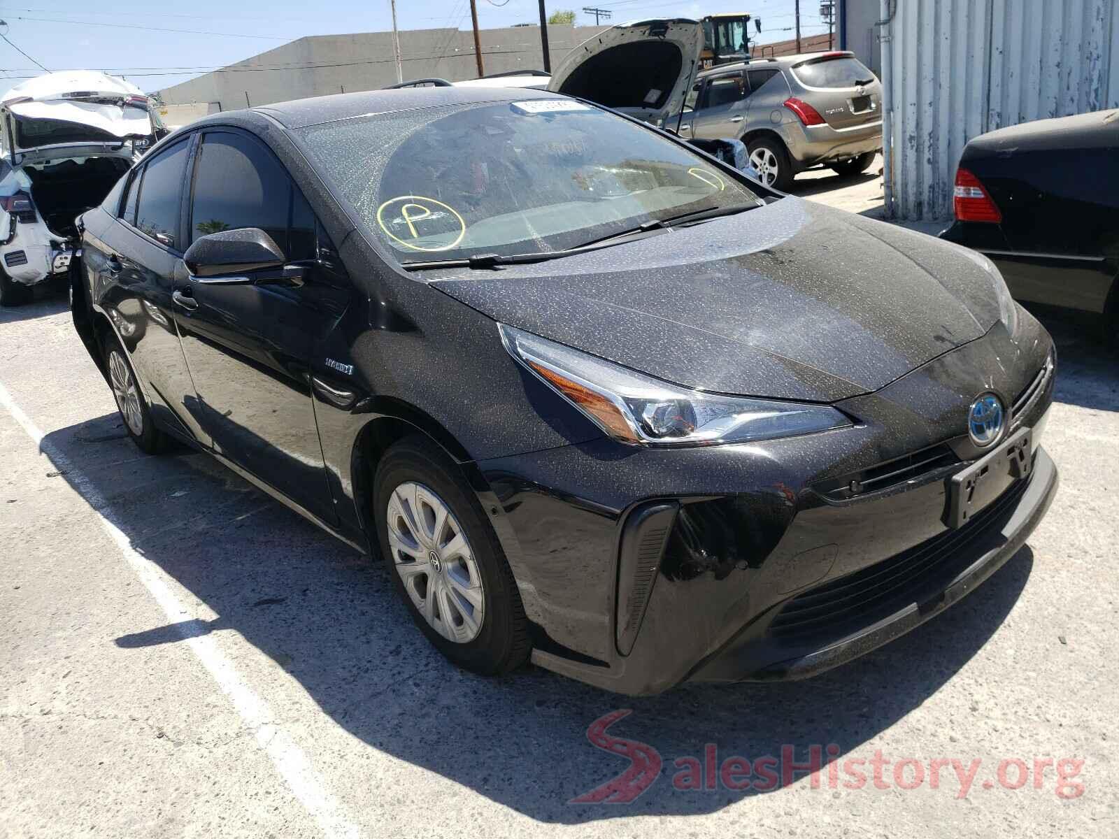 JTDKARFU4K3084538 2019 TOYOTA PRIUS