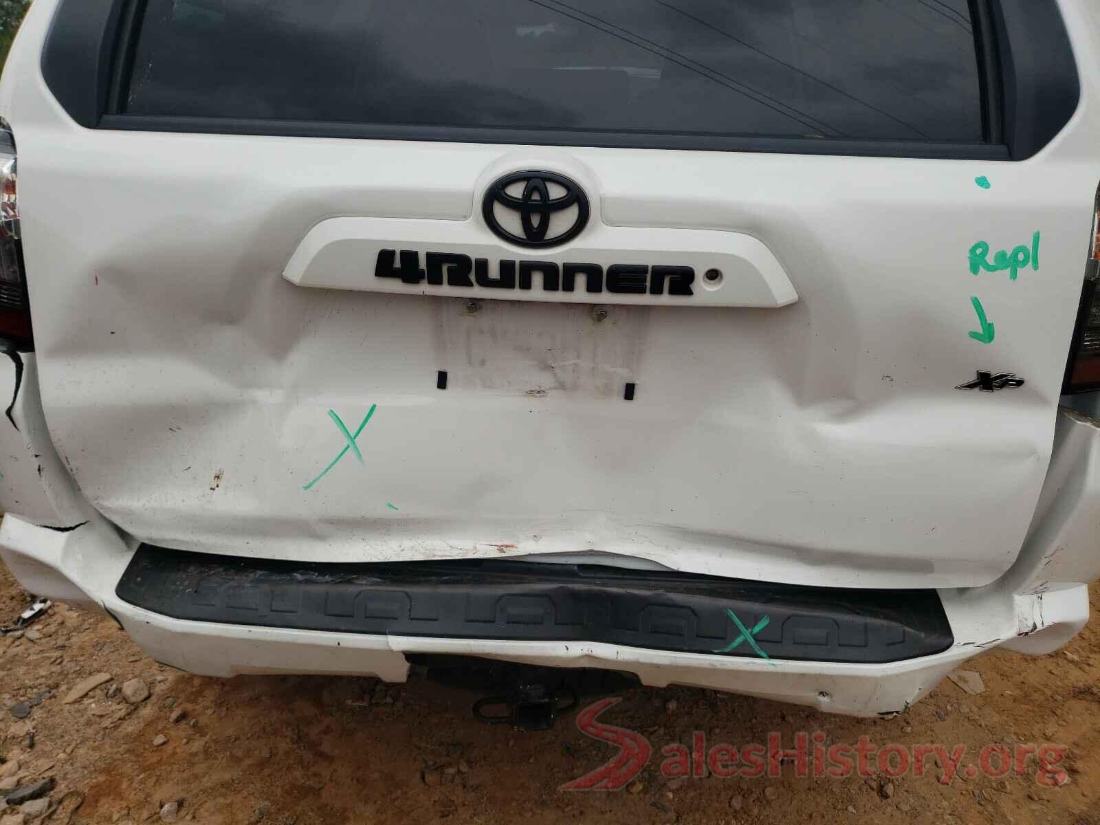 JTEBU5JR8H5465384 2017 TOYOTA 4RUNNER