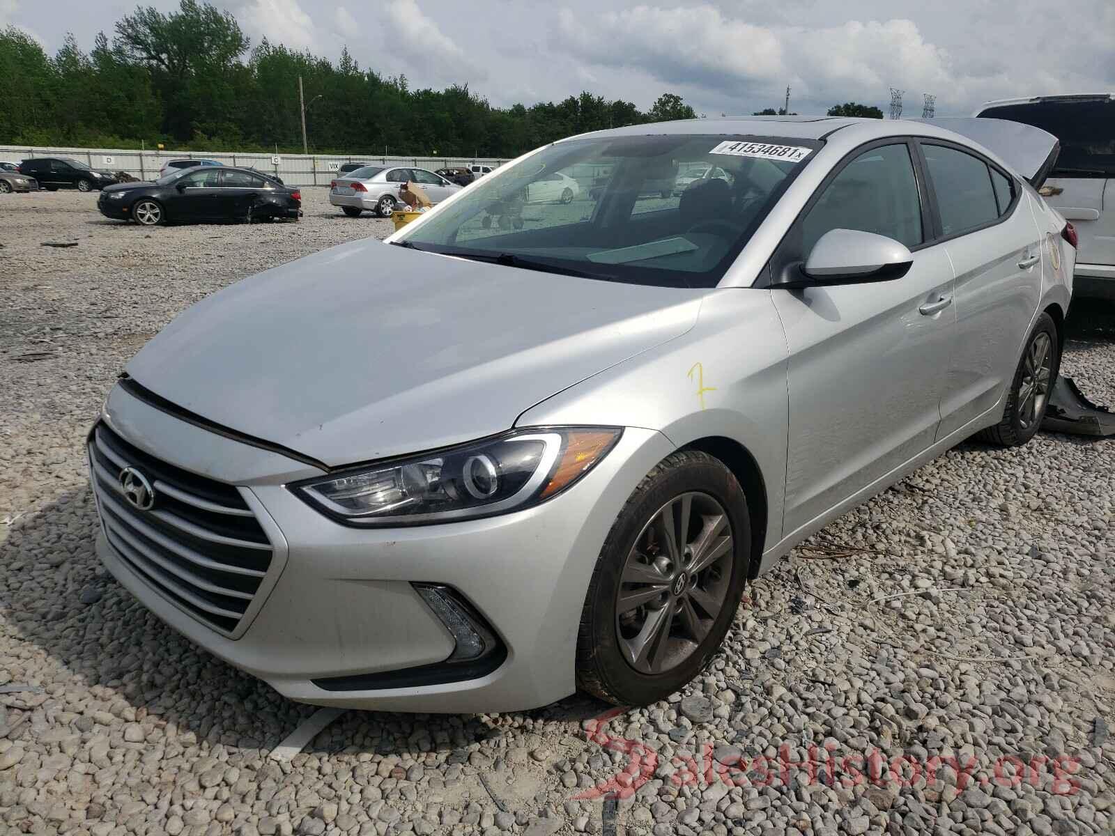 5NPD84LF3HH181661 2017 HYUNDAI ELANTRA