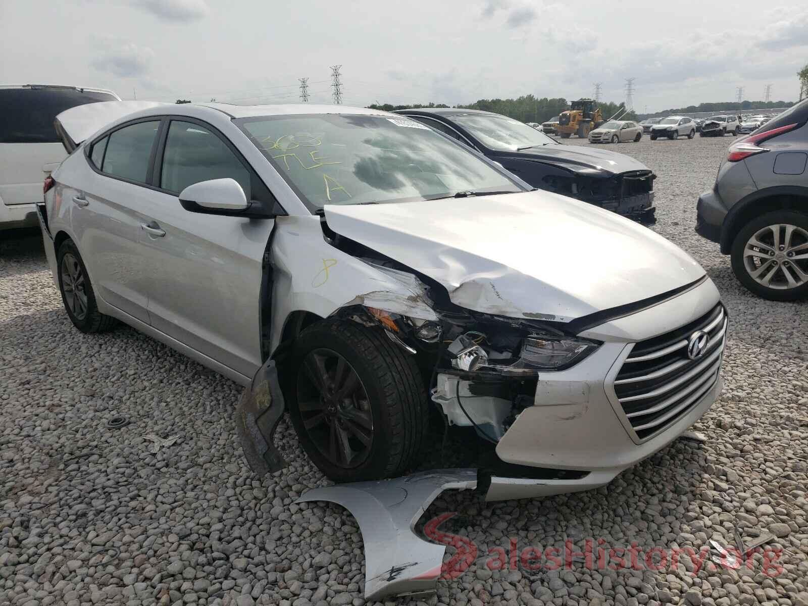 5NPD84LF3HH181661 2017 HYUNDAI ELANTRA