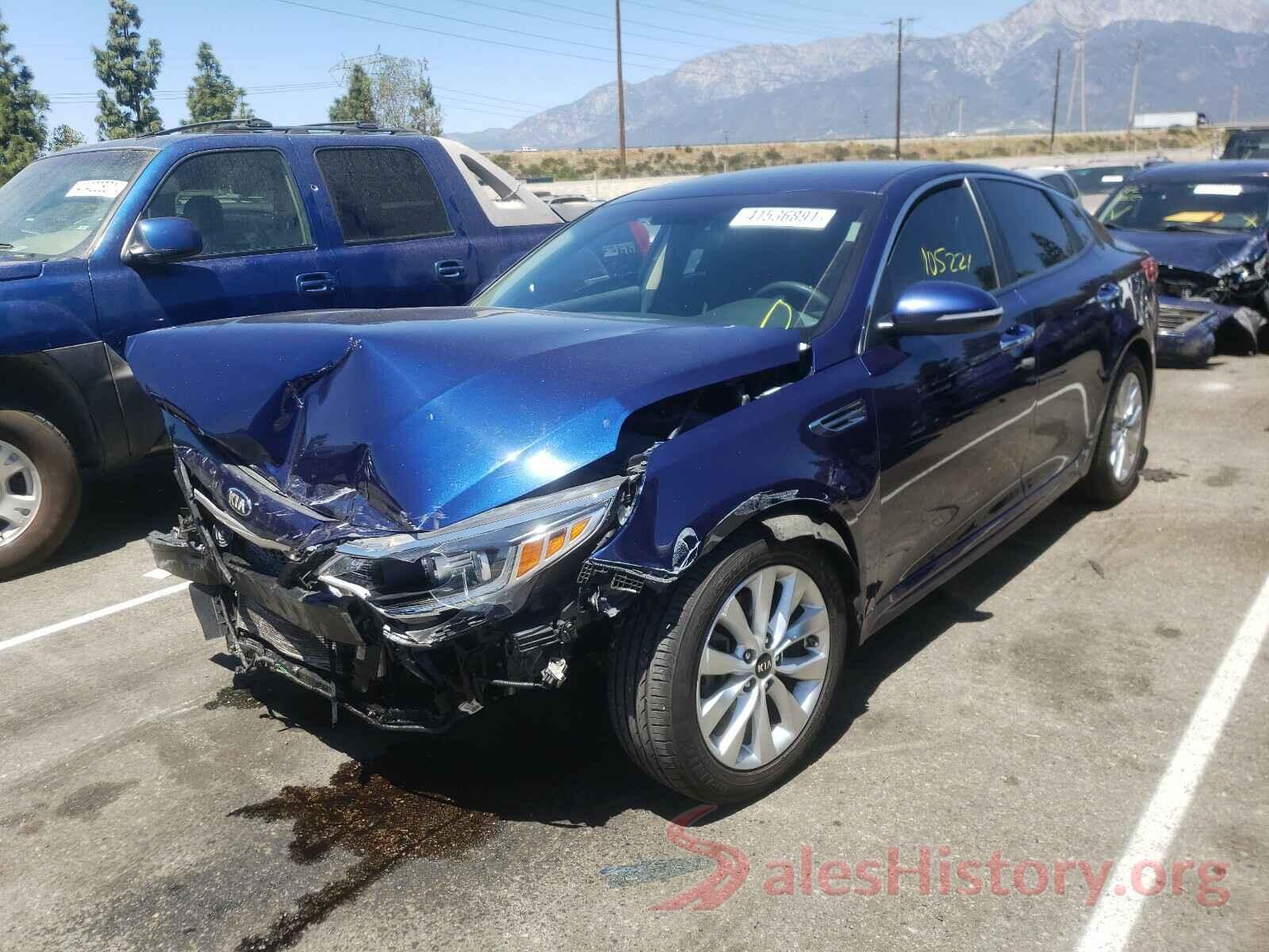 5XXGT4L32GG003302 2016 KIA OPTIMA