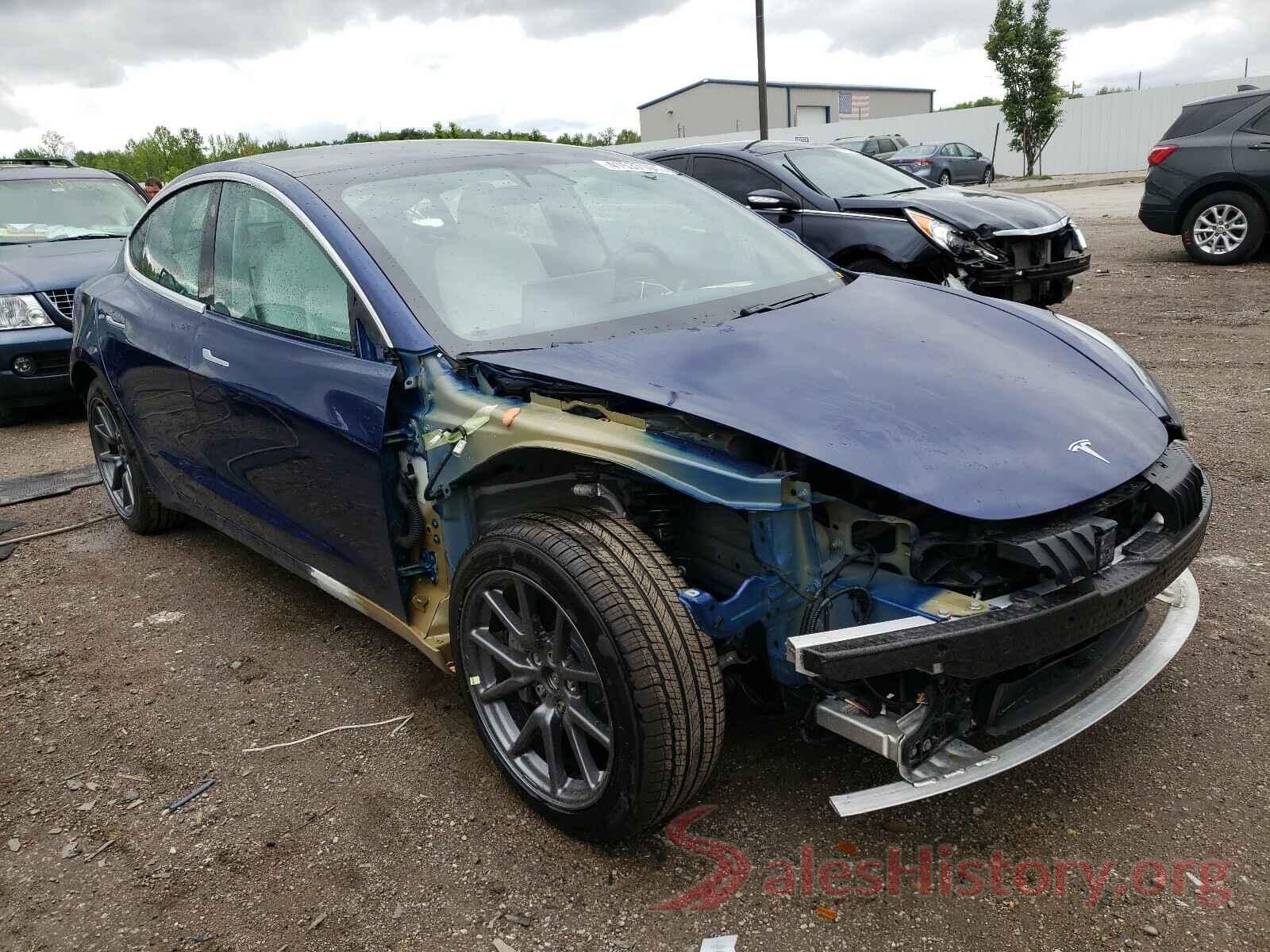 5YJ3E1EB5KF454361 2019 TESLA MODEL 3