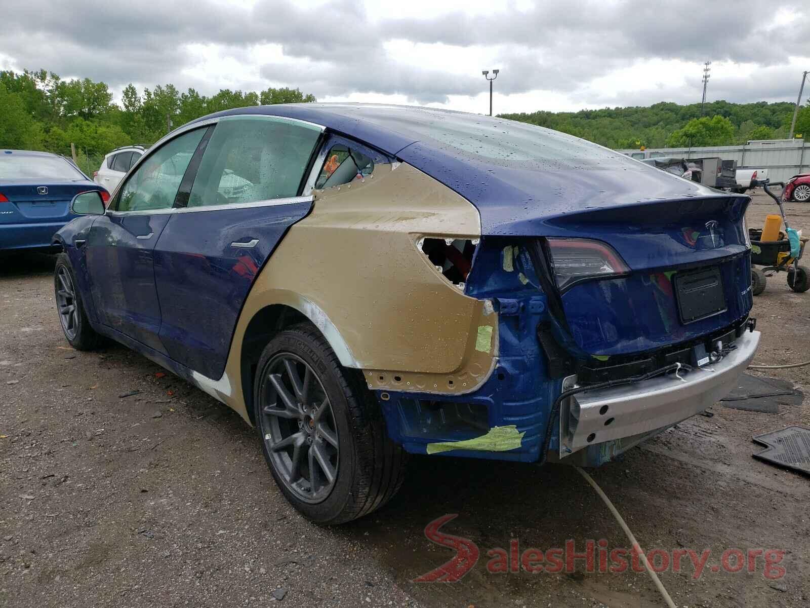 5YJ3E1EB5KF454361 2019 TESLA MODEL 3