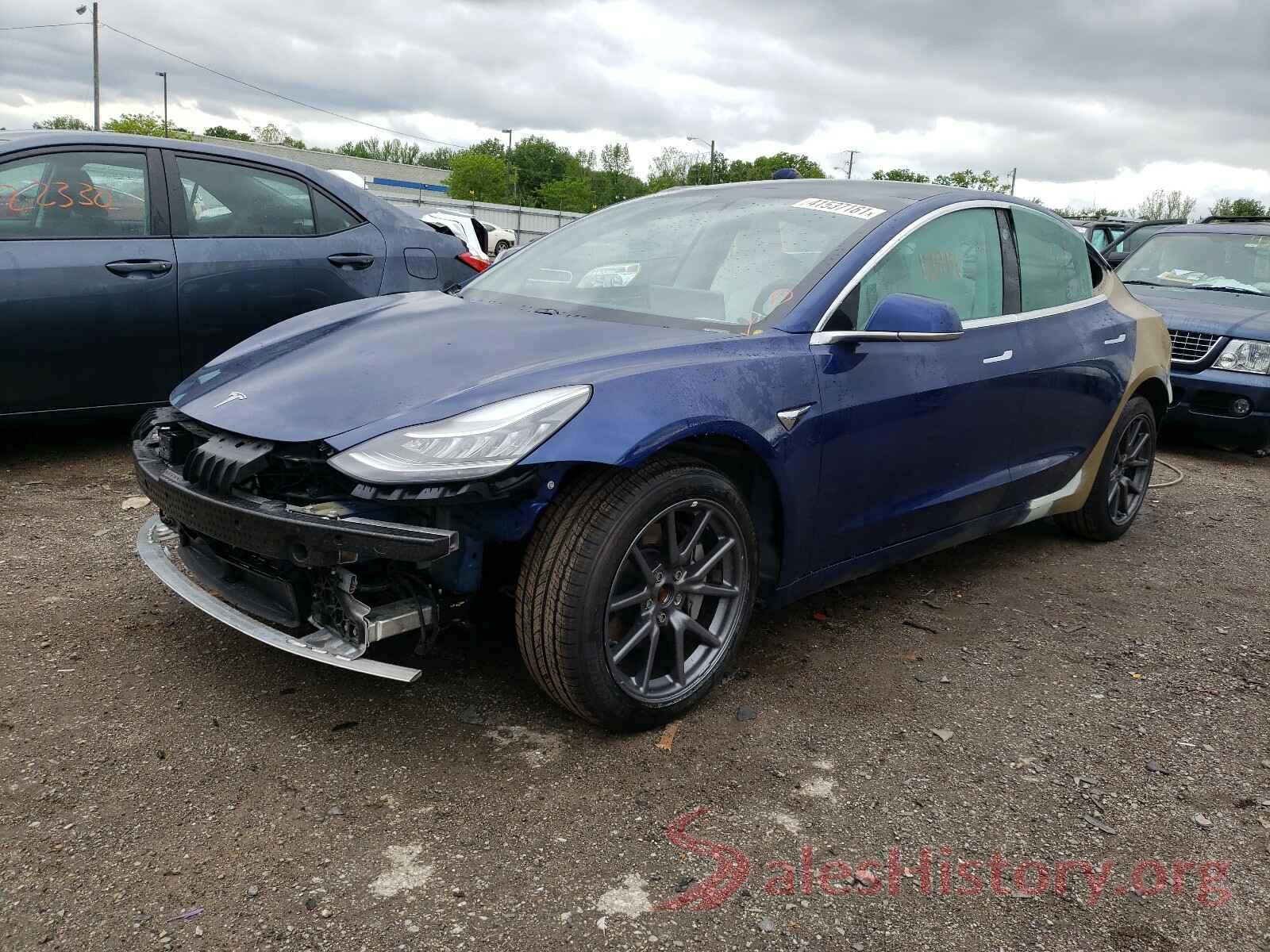 5YJ3E1EB5KF454361 2019 TESLA MODEL 3