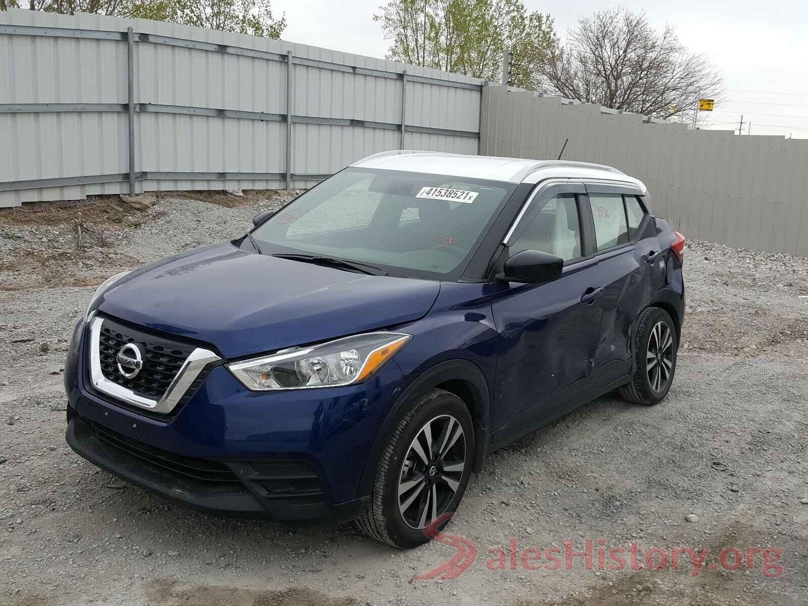 3N1CP5CU6KL531586 2019 NISSAN KICKS