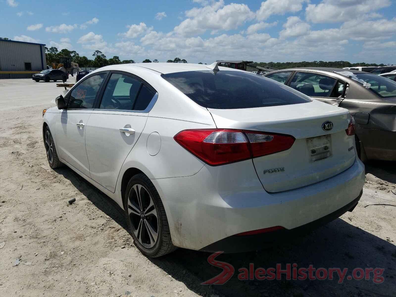 KNAFX4A8XG5514160 2016 KIA FORTE